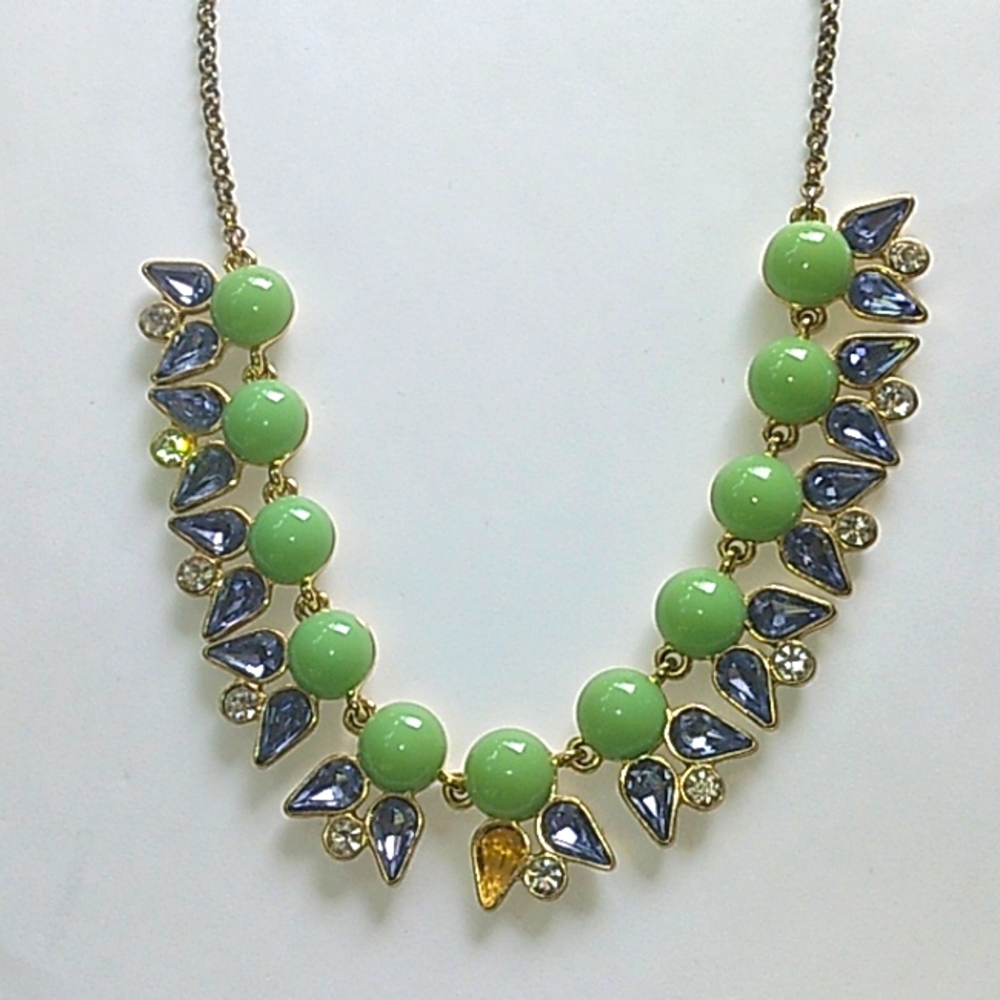 J Crew Brulee Statement Necklace